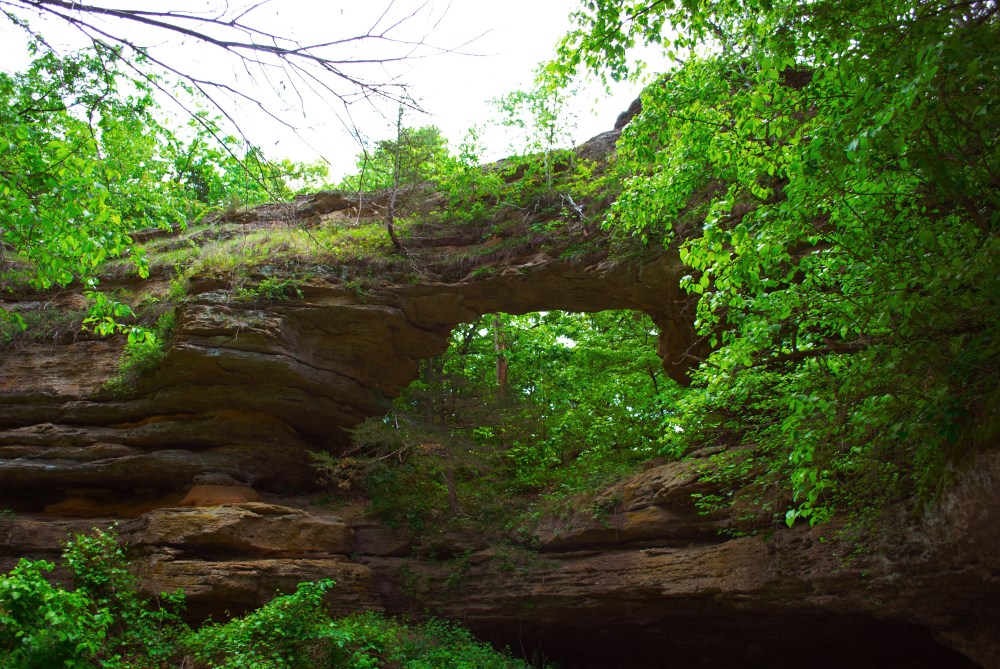 Natural Bridge & Rockshelter; Leland, WI